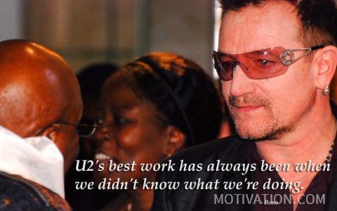 Image for Quote by  Bono