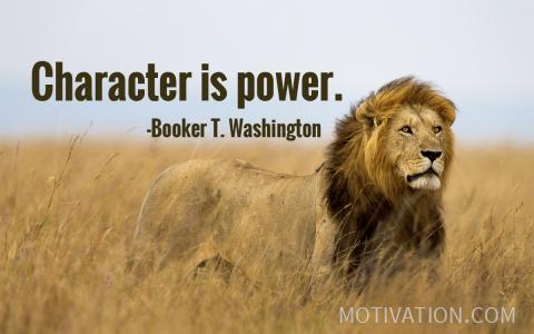 Image for Quote by Booker Washington