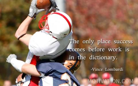 Image for Quote by Vince Lombardi