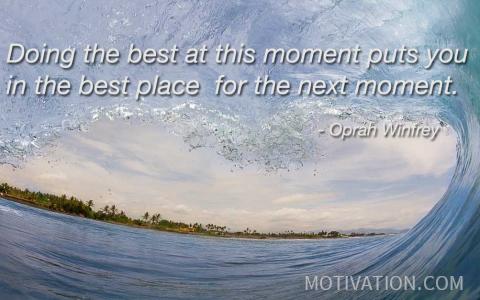 Image for Quote by Oprah Winfrey